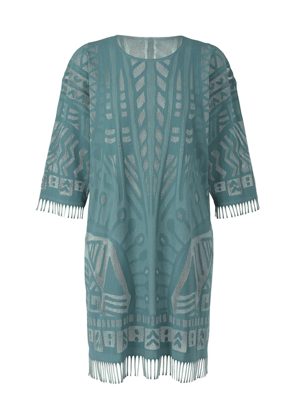 A-POC SPARKLE Tunic Turquoise Green | ISSEY MIYAKE ONLINE STORE UK