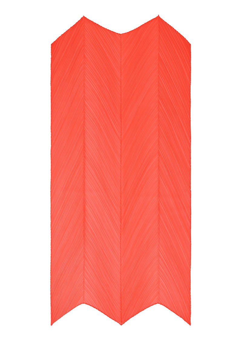 MONTHLY SCARF JULY Stole Neon Red