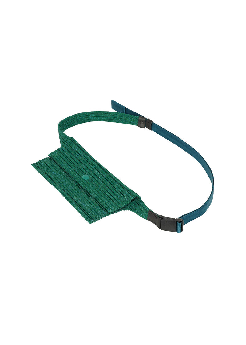 PLEATS BODY BAG Bag Green