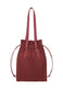 PLEATS TOTE BAG Bag Bordeaux