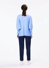 RIB PLEATS JANUARY Top Dark Green