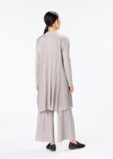MELLOW PLEATS Coat Greige