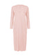 RAMIE PLEATS Coat Light Pink