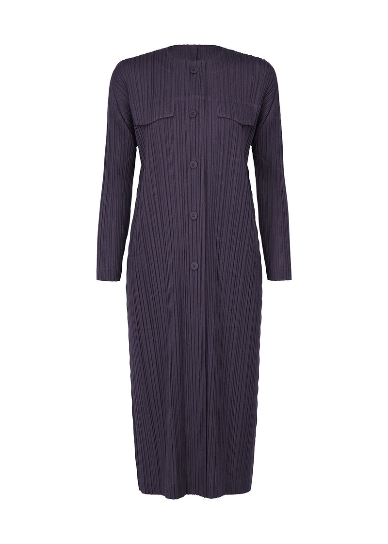 RAMIE PLEATS Coat Indigo