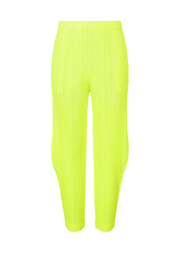 MONTHLY COLORS : MARCH Trousers Neon Yellow