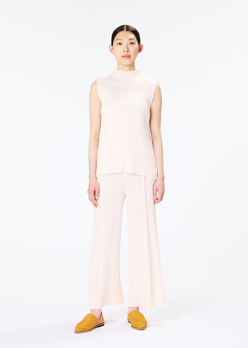 MELLOW PLEATS Trousers Greige