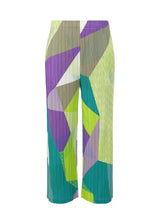 CROSSROAD Trousers Lime Green
