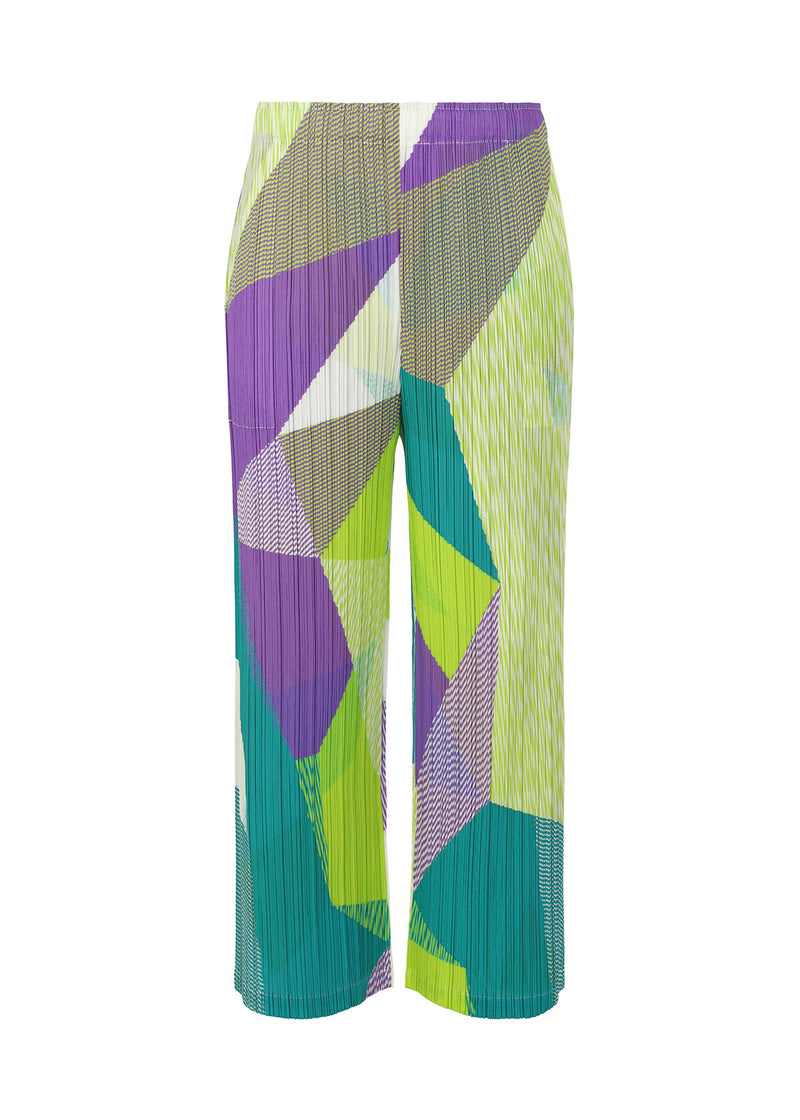 CROSSROAD Trousers Lime Green