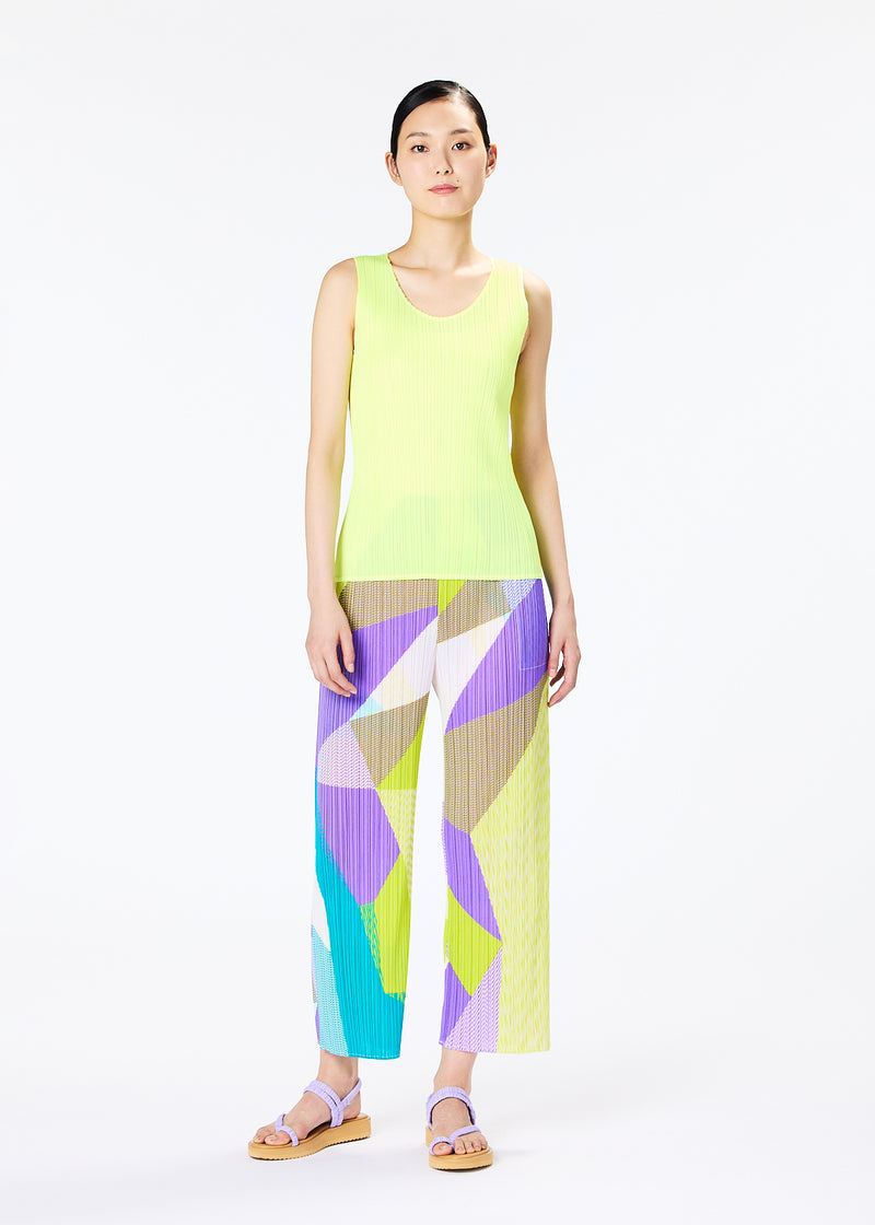 CROSSROAD Trousers Lime Green