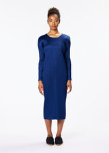 CREAM Dress Deep Blue | ISSEY MIYAKE ONLINE STORE UK