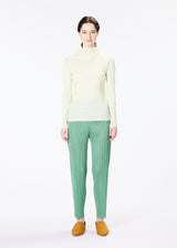 SOFT PLEATS Top Pale Green