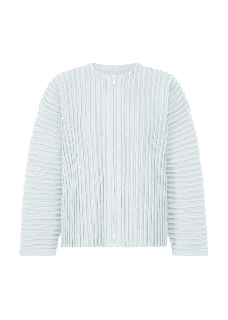 BISCUIT KNIT Jacket Light Grey