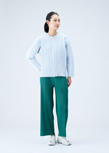 BISCUIT KNIT Jacket Light Grey