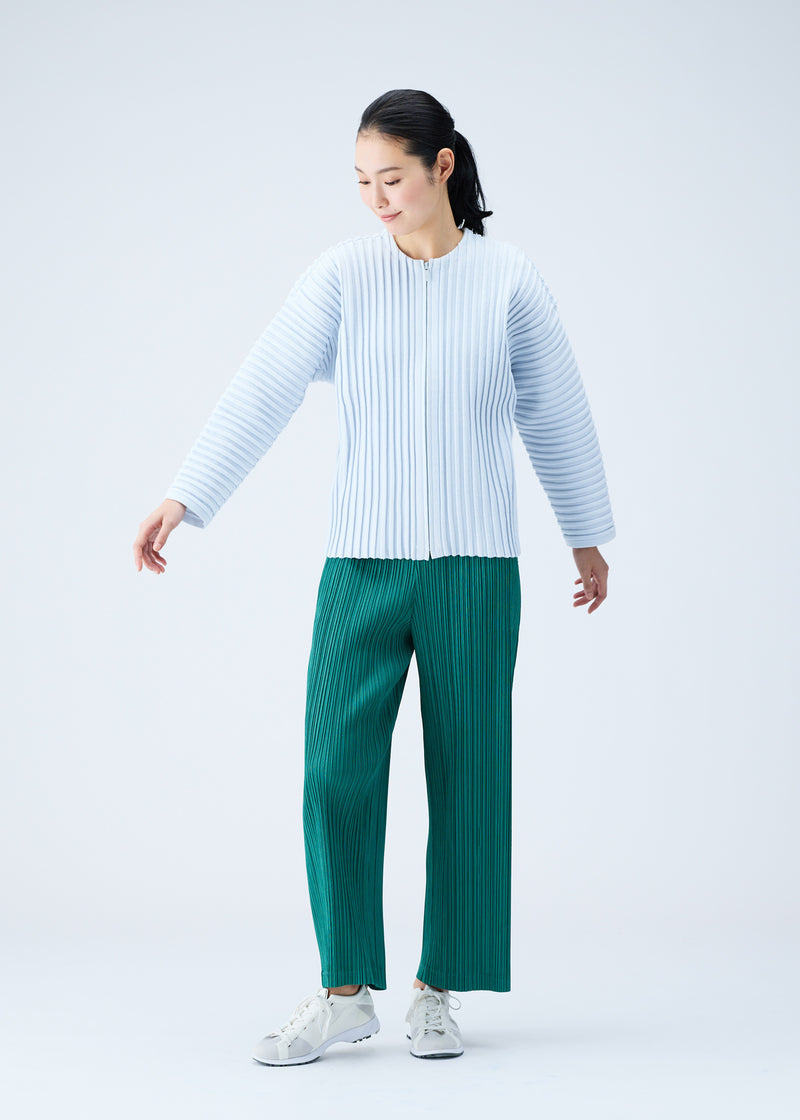 BISCUIT KNIT Jacket Light Grey