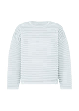 BISCUIT KNIT Top Light Grey