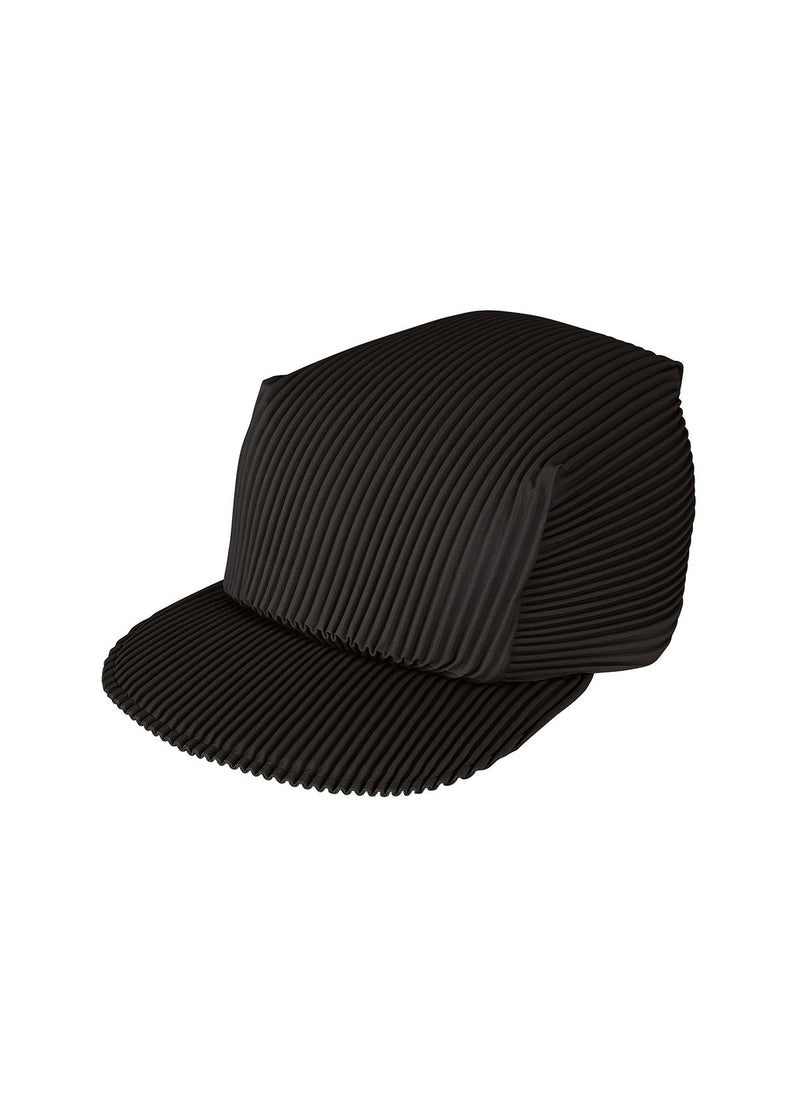 PLEATS CAP Hat Black