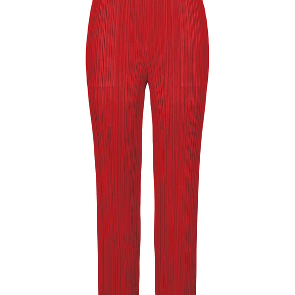 Pleats Please Issey Miyake Women's New Colourful Basics Pleated Trousers