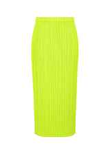 NEW COLORFUL BASICS 3 Skirt Yellow Green