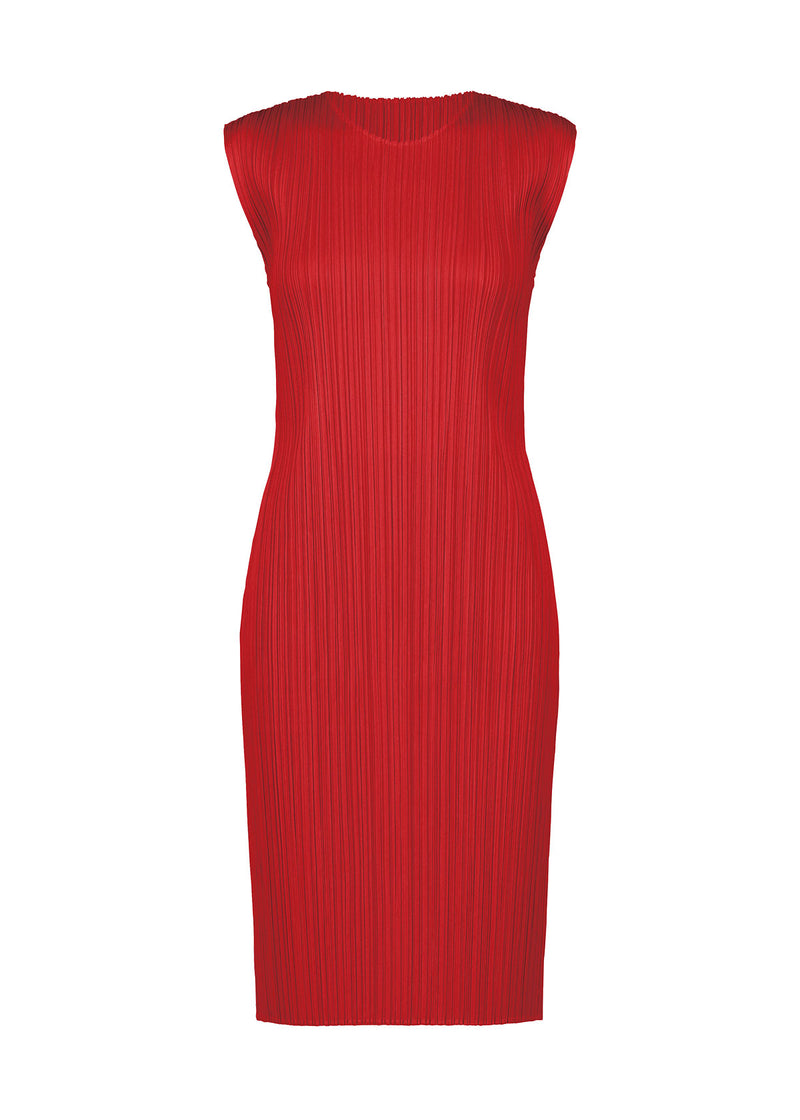 NEW COLORFUL BASICS 3 Dress Red